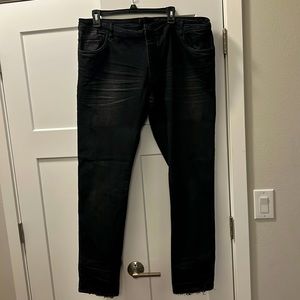 Sexy Black Valabasas men jeans size 38/32